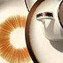 Gold/Platinum dinnerware 1