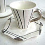 Gold/Platinum dinnerware 9