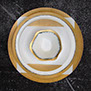 Gold/Platinum dinnerware 10